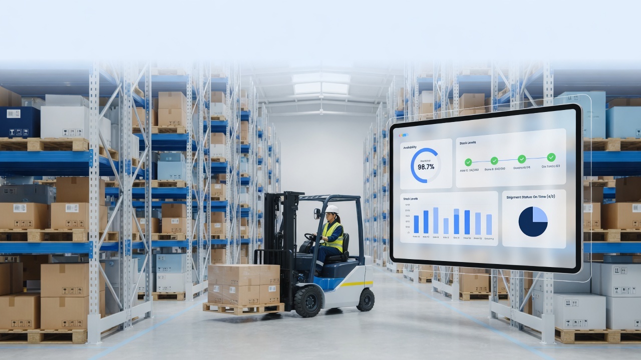 GSB Smart Warehousing — Real-time visibility and inventory control